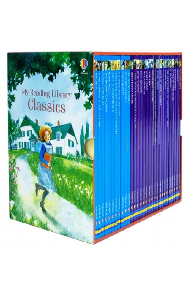 Usborne My Reading Library Classics 30 Books Box Set Collection  BOX